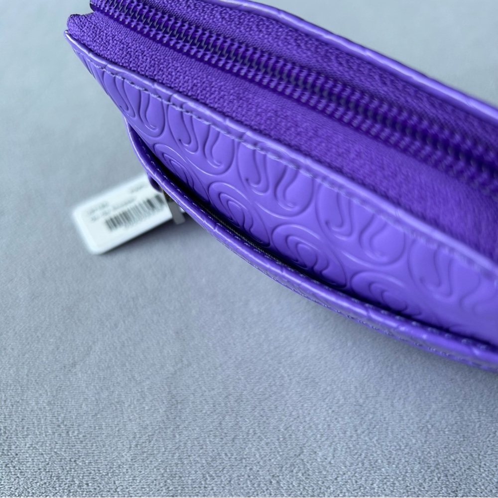 Lululemon ~ Go-Go Shopper ~ Purple ~ Cloth Reusable Zip Up Shopping Bag ~ NWT - Picture 7 of 13